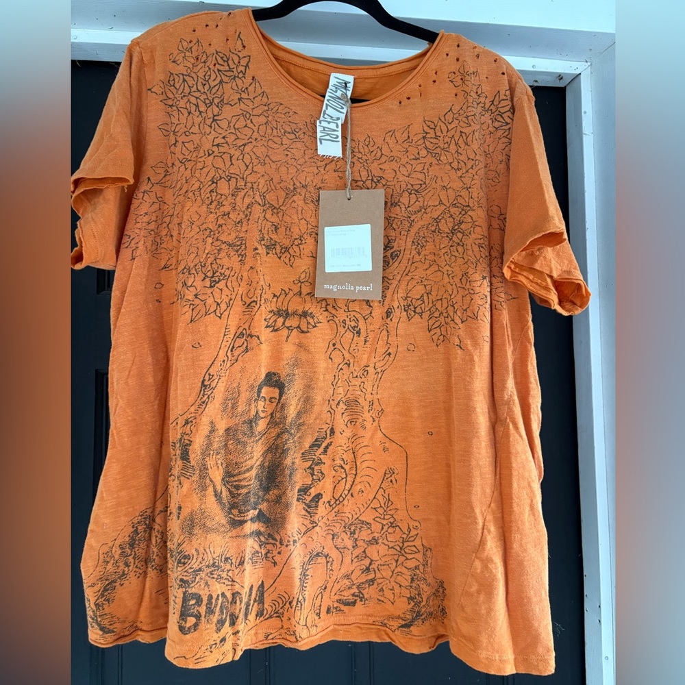 🧡Magnolia Pearl Buddha Imagine Tee! NWT! 🧡